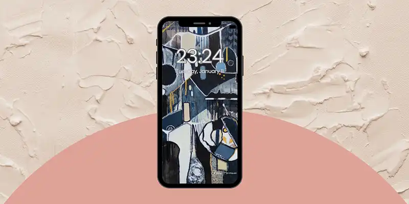 Abstract Art as Smartphone Wallpaper